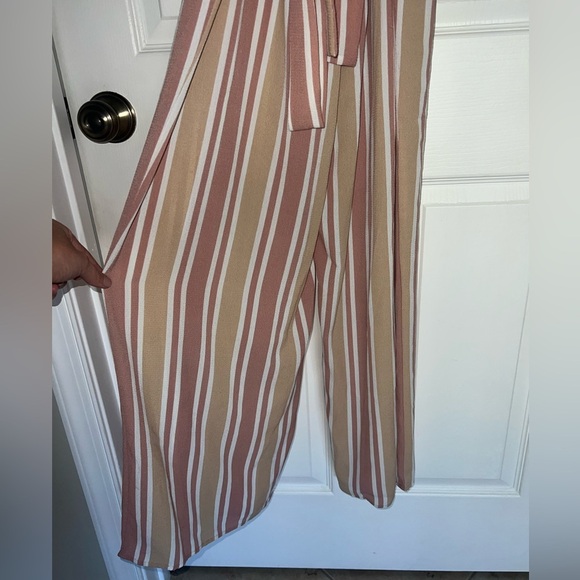 J For Justify Pink & Cream Jumpsuit - Picture 4 of 5